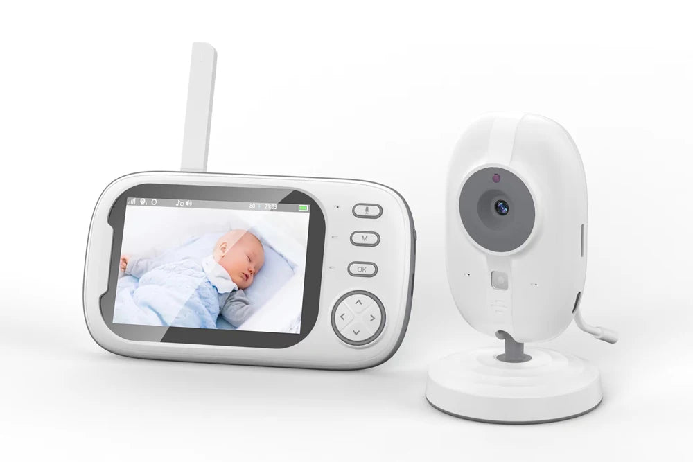 New 3.5 inch Wireless Video Baby Monitor Night